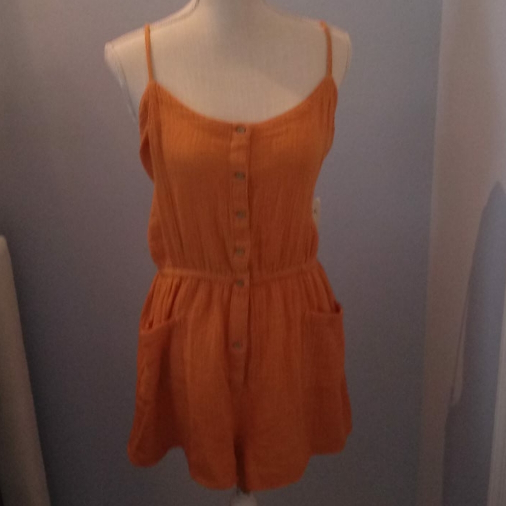 Orange romper